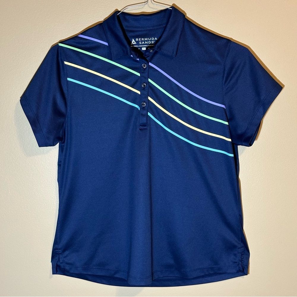 Ladies Golf Shirt MEDIUM Bermuda Sands Golf Polo